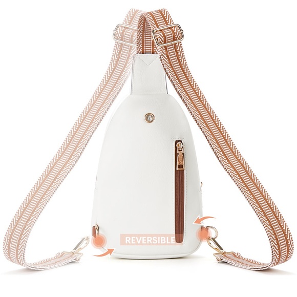 NWT BOSTANTEN Sling Bag Cross Body Bag Trendy Leather Crossbody Purse - Picture 3 of 12